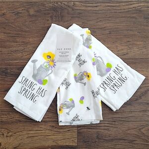 Rae Dunn Spring Has Sprung Kitchen Towels